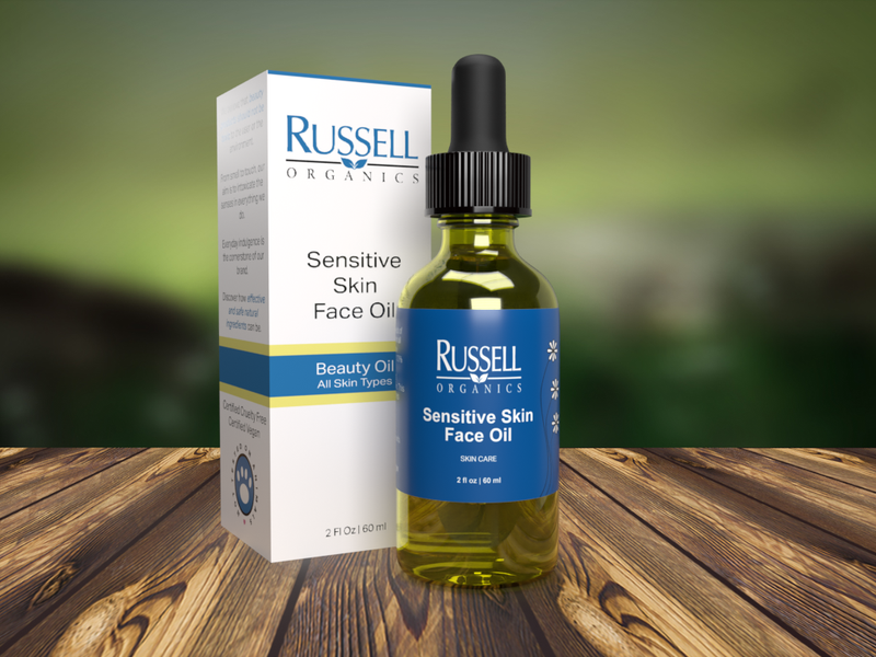 Sensitive Skin Face Oil from Russell Organics