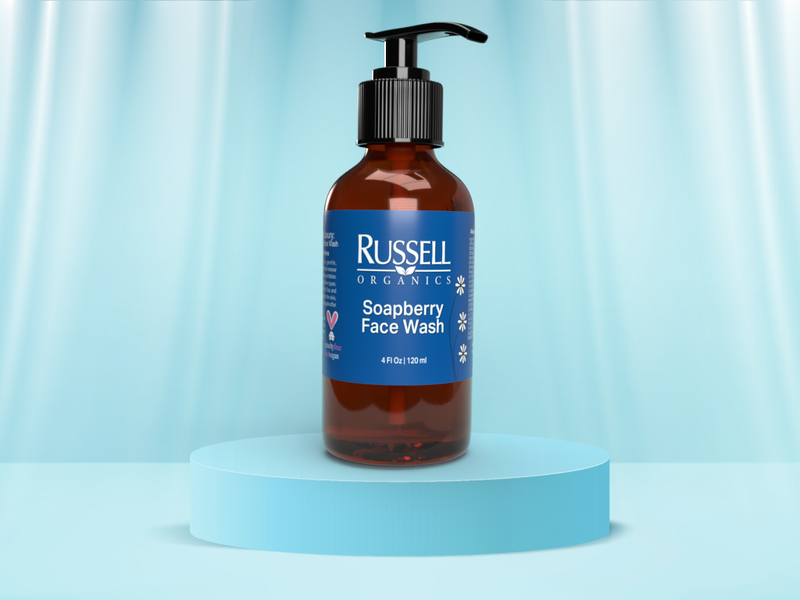 Soapberry Face Wash from Russell Organics